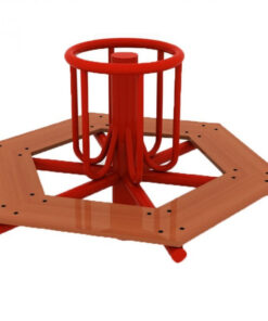 CARRUSEL METAL MADERA
