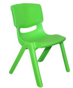 SILLA INFANTIL PLASTICA VERDE
