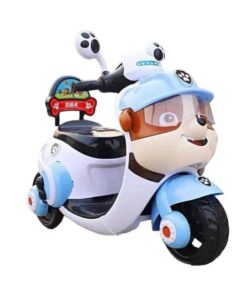 Moto Eléctrica Paw Patrol Celeste 6V