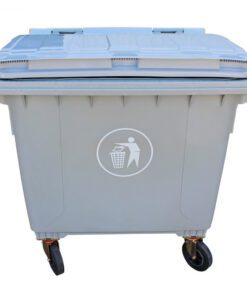 Contenedor de Basura 660 Lt Gris
