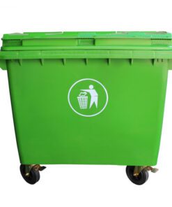 Contenedor de Basura 660 Lt Verde