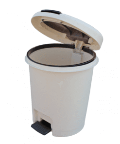Contenedor de Basura 15 Lt Beige