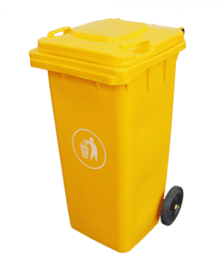 Contenedor de Basura 120 Lt Amarillo