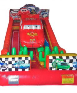 Inflable Tobogán Doble Cars